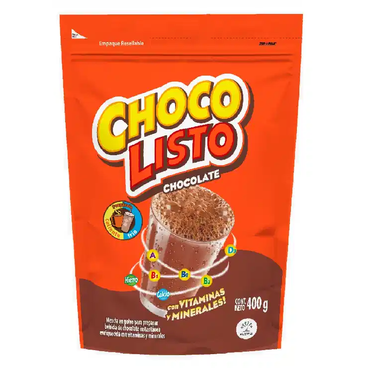 Choco listo 400g distribuido por Domenica distribuidora Arequipa Peru